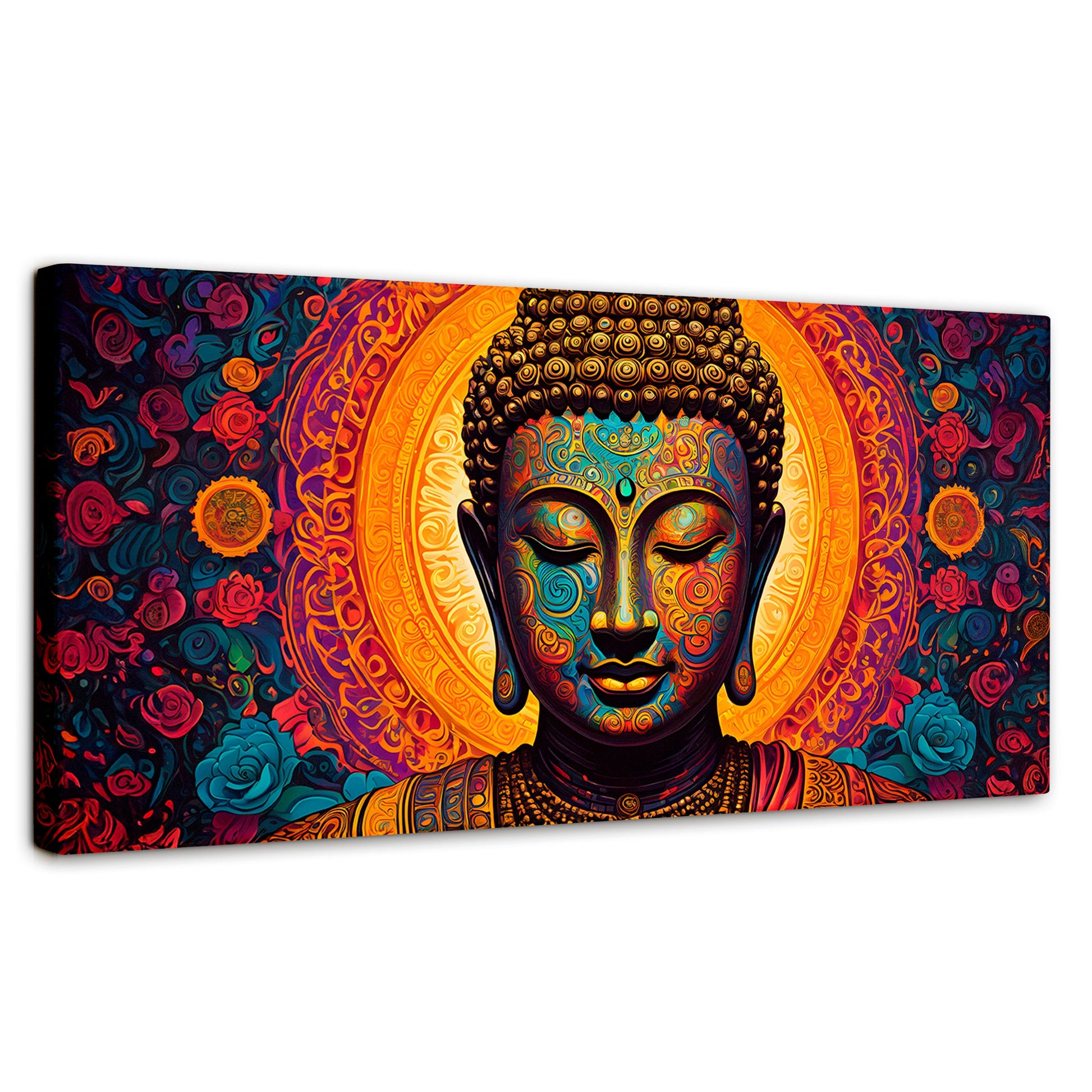 Cuadros Decorativos Canvas Revolution | Vortice Psicodelico | Panoramico | Portada