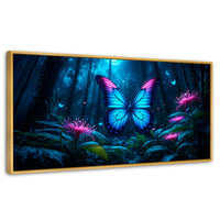 Cuadros Decorativos Canvas Revolution | Vuelo Brillante | Panoramico | Portada | Marco Madera
