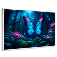 Cuadros Decorativos Canvas Revolution | Vuelo Brillante | Rectangular | Portada | Marco Blanco
