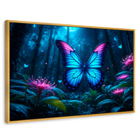 Cuadros Decorativos Canvas Revolution | Vuelo Brillante | Rectangular | Portada | Marco Dorado