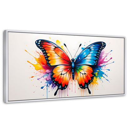 Cuadros Decorativos Canvas Revolution | Vuelo Explosivo | Panoramico | Portada | Marco Dorado