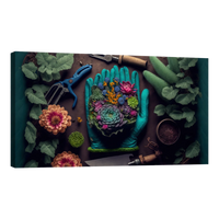Guantes de Jardín con Flores
