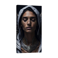 Retrato Mujer y Alas