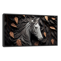 Caballo con Hojas