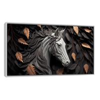 Caballo con Hojas