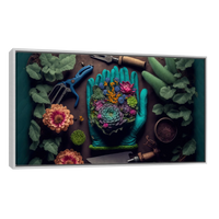 Guantes de Jardín con Flores