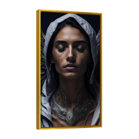 Retrato Mujer y Alas