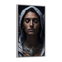 Retrato Mujer y Alas