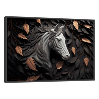 Caballo con Hojas