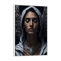 Retrato Mujer y Alas