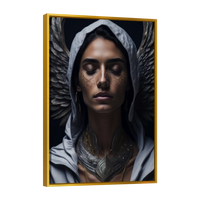 Retrato Mujer y Alas
