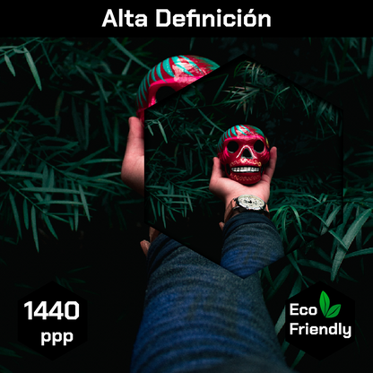 Calavera en plantas
