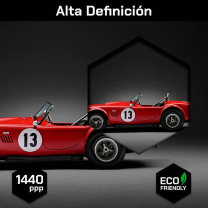 Shellby Cobra Rojo 64