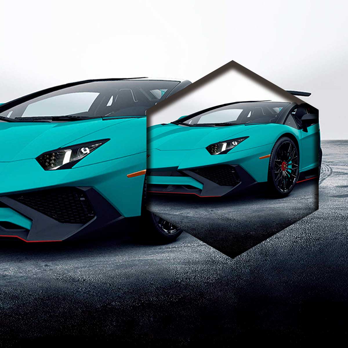 Lamborghini Verde Agua