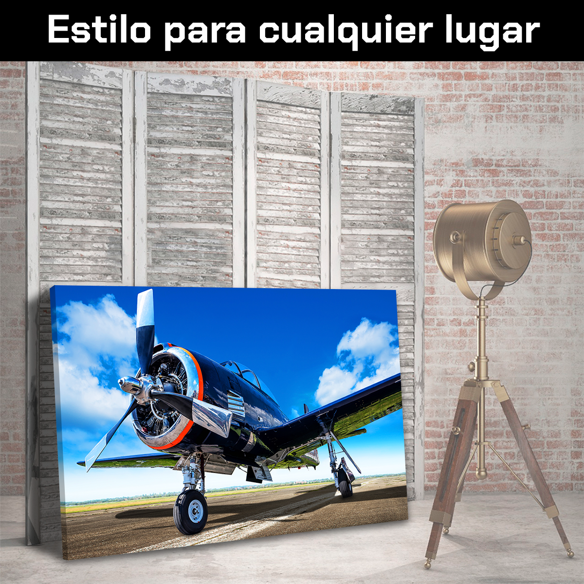Aeroplano Deportivo Vintage
