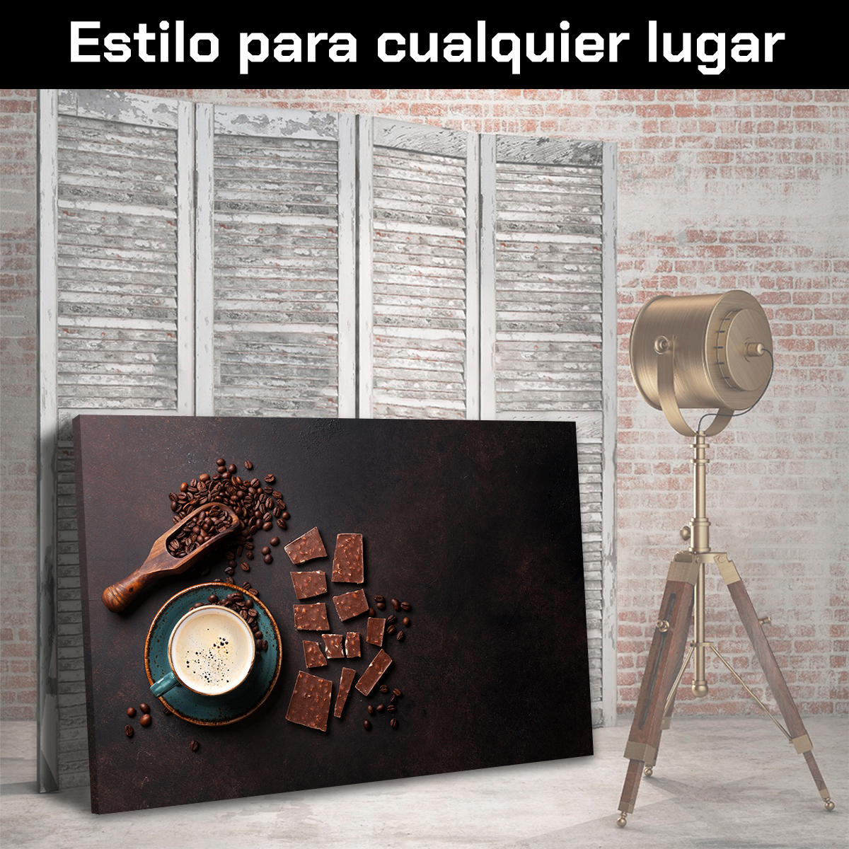 Café En Grano Y Barras De Chocolate