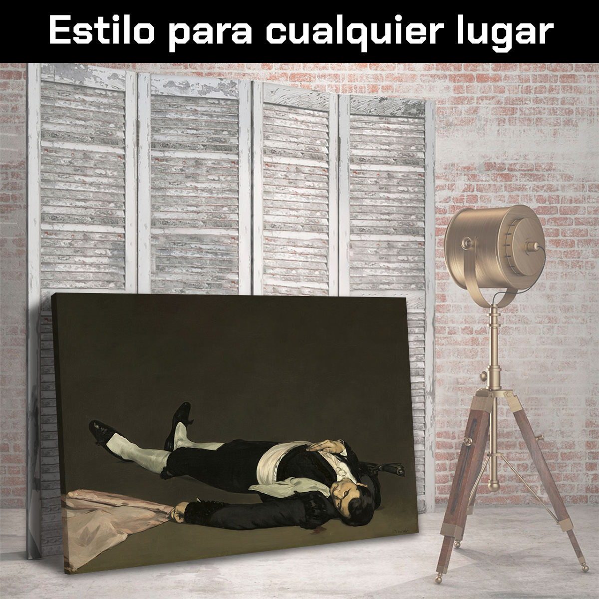 El Torero Muerto Por Edouard Manet