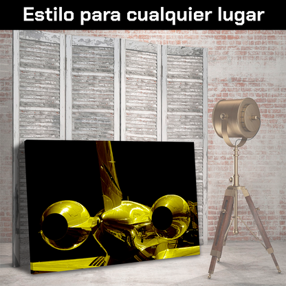 Jet Metalico Dorado