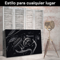 Motor Con Engranes Y Bujías