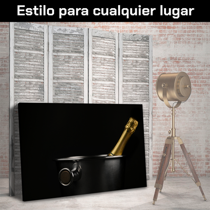 Vino Champagne Dentro De Cubetilla