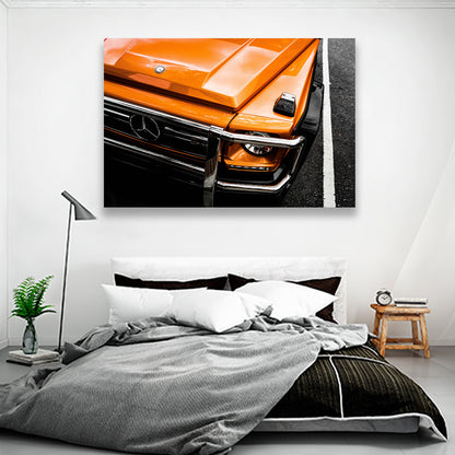 Mercedes Benz Naranja