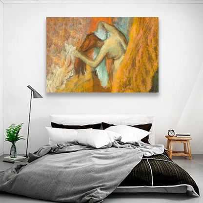 Mujer En Su Toilette Por Edgar Degas