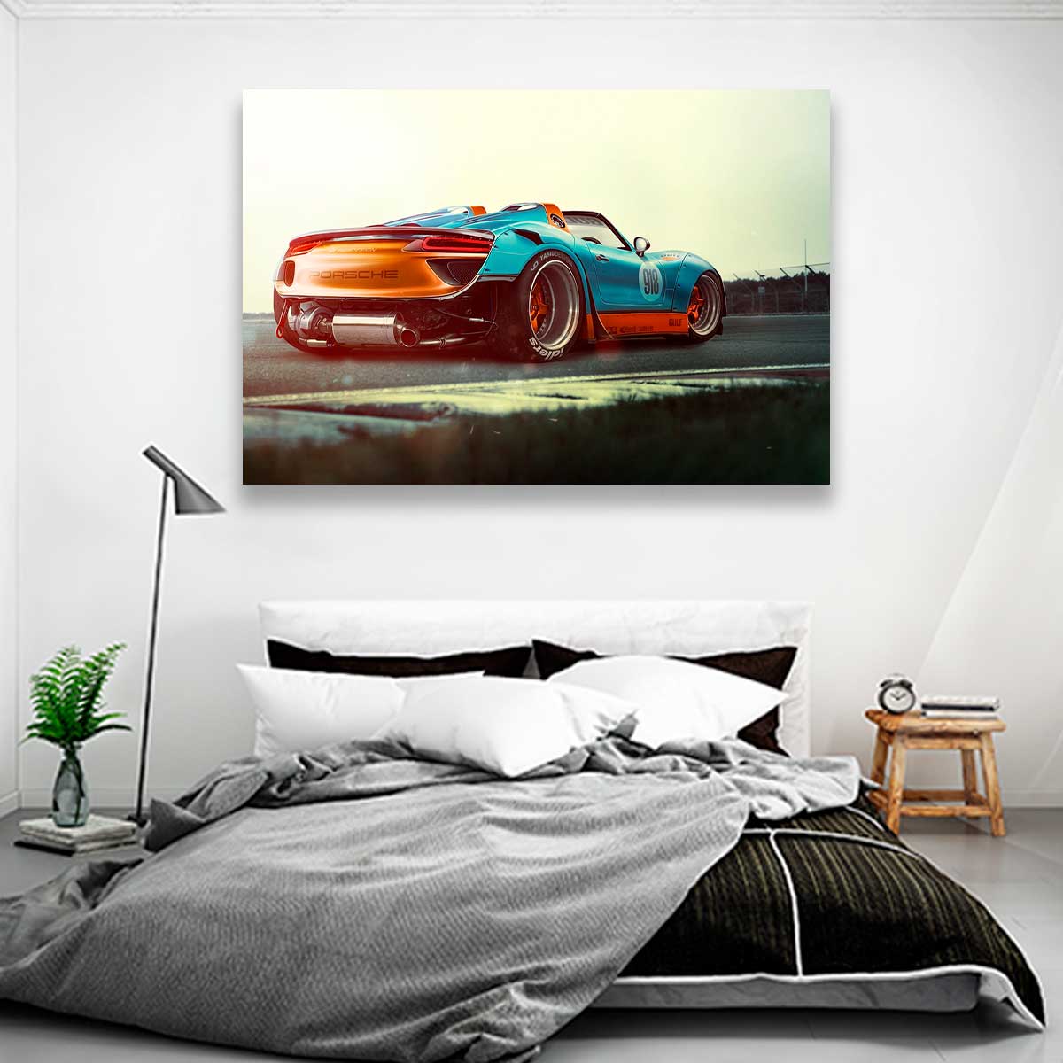 Porsche Atardecer