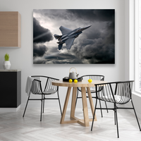 Jet F15 En El Cielo