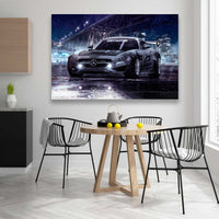 Mercedes Benz Bajo La Lluvia