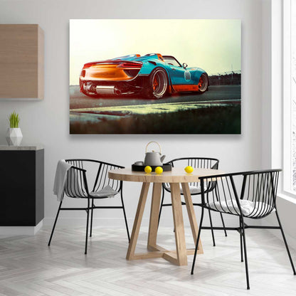 Porsche Atardecer