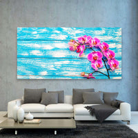 Orquidea En Azul