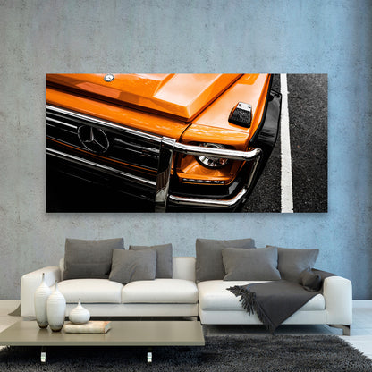 Mercedes Benz Naranja