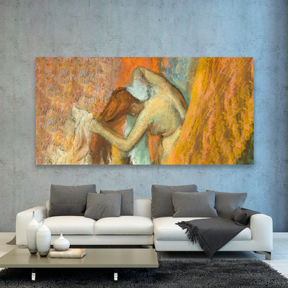 Mujer En Su Toilette Por Edgar Degas