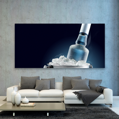 Vodka Sobre Cubeta Con Hielos