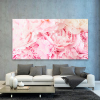 Cama de Peonias Rosas