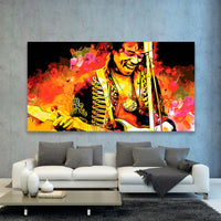 Retrato Jimmy Hendrix