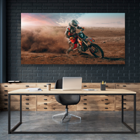 Motocross Derrapando