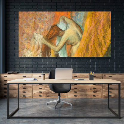 Mujer En Su Toilette Por Edgar Degas