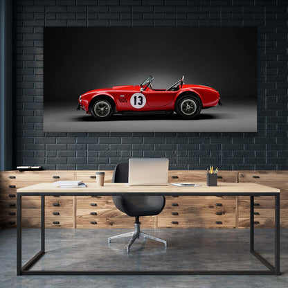 Shellby Cobra Rojo 64