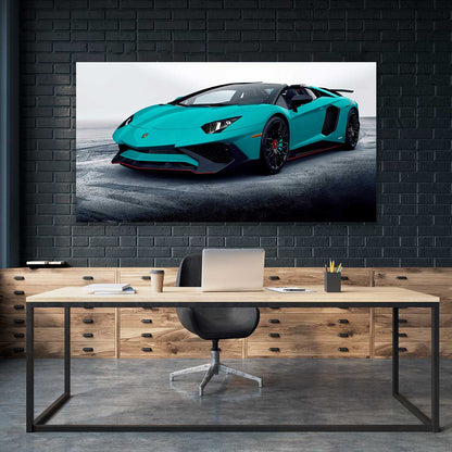 Lamborghini Verde Agua
