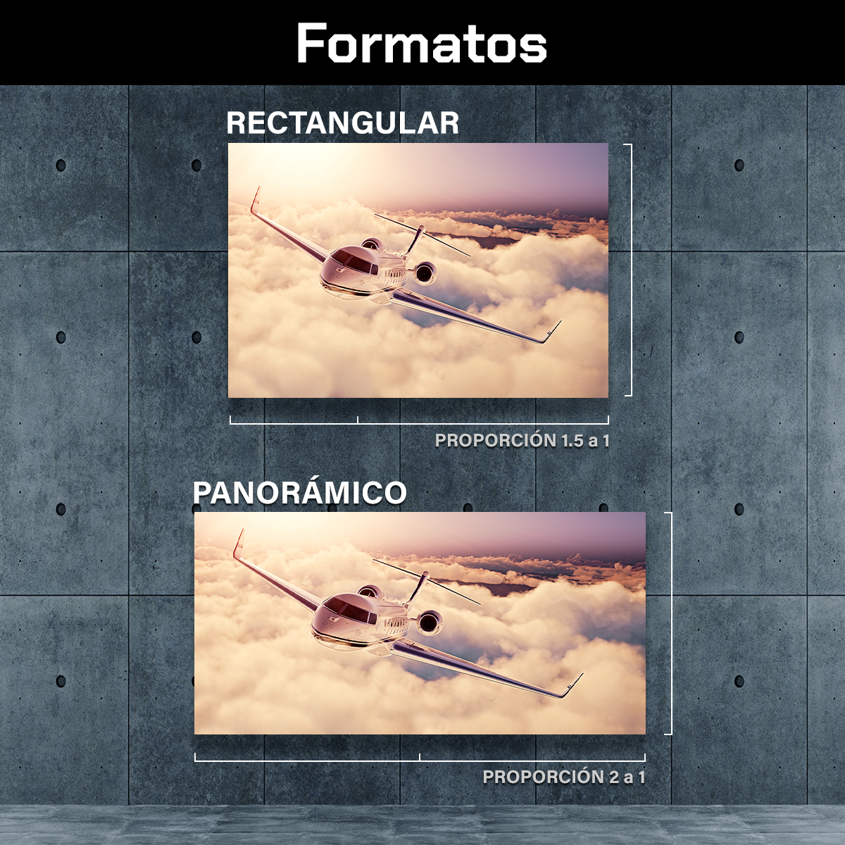 Avión Volando Sobre Nubes