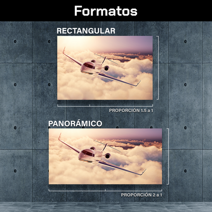 Avión Volando Sobre Nubes