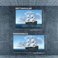 Barcos Velero En Altamar Azul