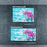 Orquidea En Azul