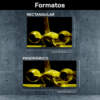 Jet Metalico Dorado