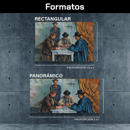 Los Jugadores De Cartas Por Paul Cezanne