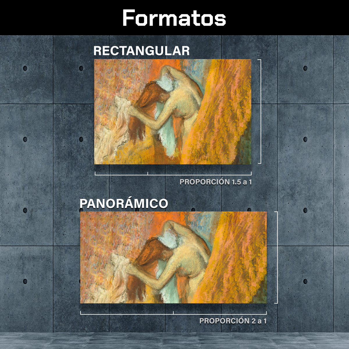 Mujer En Su Toilette Por Edgar Degas