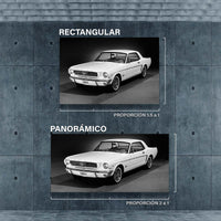 Mustang 64 Blanco