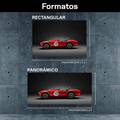 Shellby Cobra Rojo 64