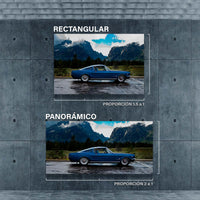 Mustang Y Montañas